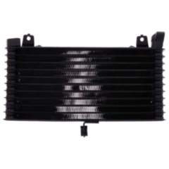 Ölkühler aus Aluminium – schwarz für Motorräder