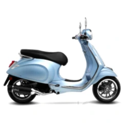 Schalldämpfer SBK Nero komplett 1/1 passend für: Vespa Primavera, Sprint