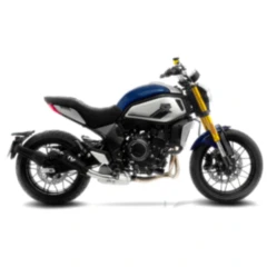 Schalldämpfer SBK Edelstahl LV - 10 Slip On Full black passend für: CFMOTO CL - X