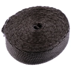 Hitzeschutzband für Krümmer 10 Meter X 30 mm oliv