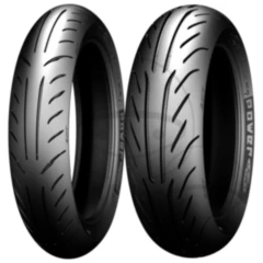 130/70 - 12 62P TL reinforced rear Reifen Michelin Power Pure SC passend für: AGM Fighter, Firejet