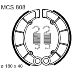 Bremsbacken mit Feder TRW Alternative: 7326010 passend für: Honda CB