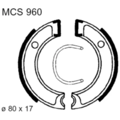 Bremsbacken ohne Feder TRW Alternative: 7372121 passend für: Yamaha PW, CA