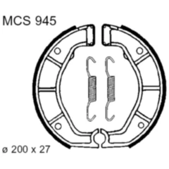 Bremsbacken ohne Feder TRW Alternative: 7376437 passend für: BMW R