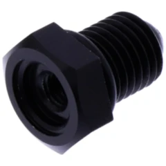 Gasventil schwarz YSS M10 x 1.25 für 302er, 366er und 456er Dämpfer