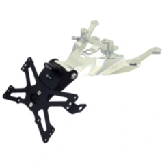 Nummernschildhalter Evotech silber passend für: Honda X - ADV