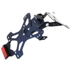 Nummernschildhalter Evotech schwarz für Motorräder 7742386