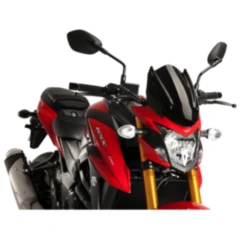 Sportscheibe Puig New Generation für Nakedbike schwarz