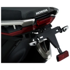 Nummernschildhalter Puig schwarz passend für: Honda X - ADV