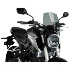 Sportscheibe New Generation Puig für Nakedbike rauchgrau passend für: Honda CB
