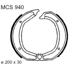 Bremsbacken ohne Feder TRW Alternative: 7372006 passend für: BMW R