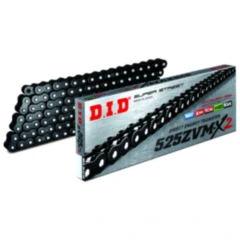 DID X - Ringkette B&B 525ZVMX2/100 Kette offen mit Nietschloss passend für: Triumph Thruxton