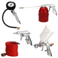 Druckluft Zubehörset 5-teilig für Profi-Anwendungen