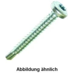 Bohrschrauben Linsenkopf 4.2x16 Torx Verzinkt Packung 100 Stück
