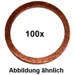 Dichtring Kupfer massiv 24X30X1. 5 Packung 100 Stück passend für: BMW F (800, 650, 700), G