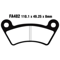 Bremsklötze EBC Sinter für Off-Road Einsatz