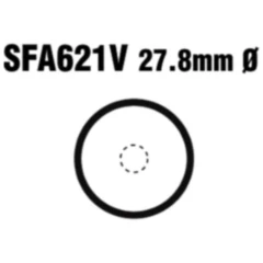 Bremsklotz Semi - Sinter V EBC Scooter passend für: Yamaha XP