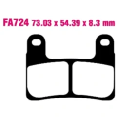 Bremsklotz Sinter HH EBC Alternative: 7870301 passend für: BMW R, S