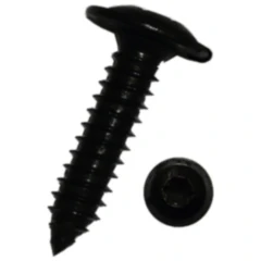 Blechschraube mit Bund 3.5X13 I-STERN schwarz verzinkt