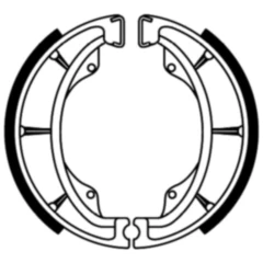 Bremsbacken ohne Feder TRW passend für: SYM Symphony, Jet14, X - Pro, Polaris Outlaw, Sportsman, Predator