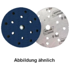 Schleifscheibe 15 Loch K40 Norton 150 mm Norgrip Blue Fire