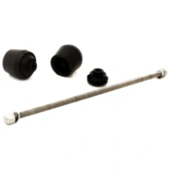 Sturzpad für Hinterachse Evotech schwarz