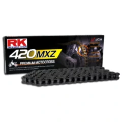 RK Standardkette 420MXZ/110 Kette offen mit Clipschloss passend für: Kawasaki KX