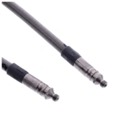 Stahlflex Leitung Vario 66 cm transparent für Motorräder